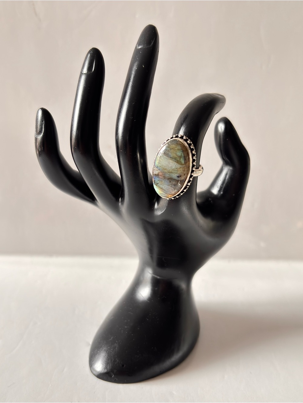 Natural Large Oval Labradorite Gemstone